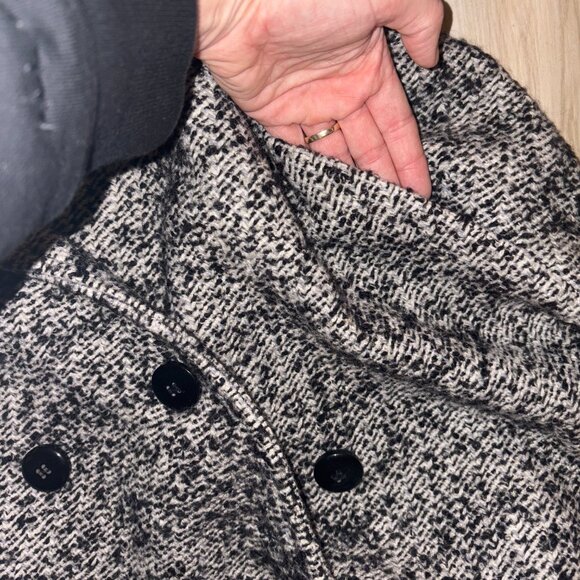 Vintage 80s Collection Elegante Double Breasted Coat 7/8 - Picture 4 of 10